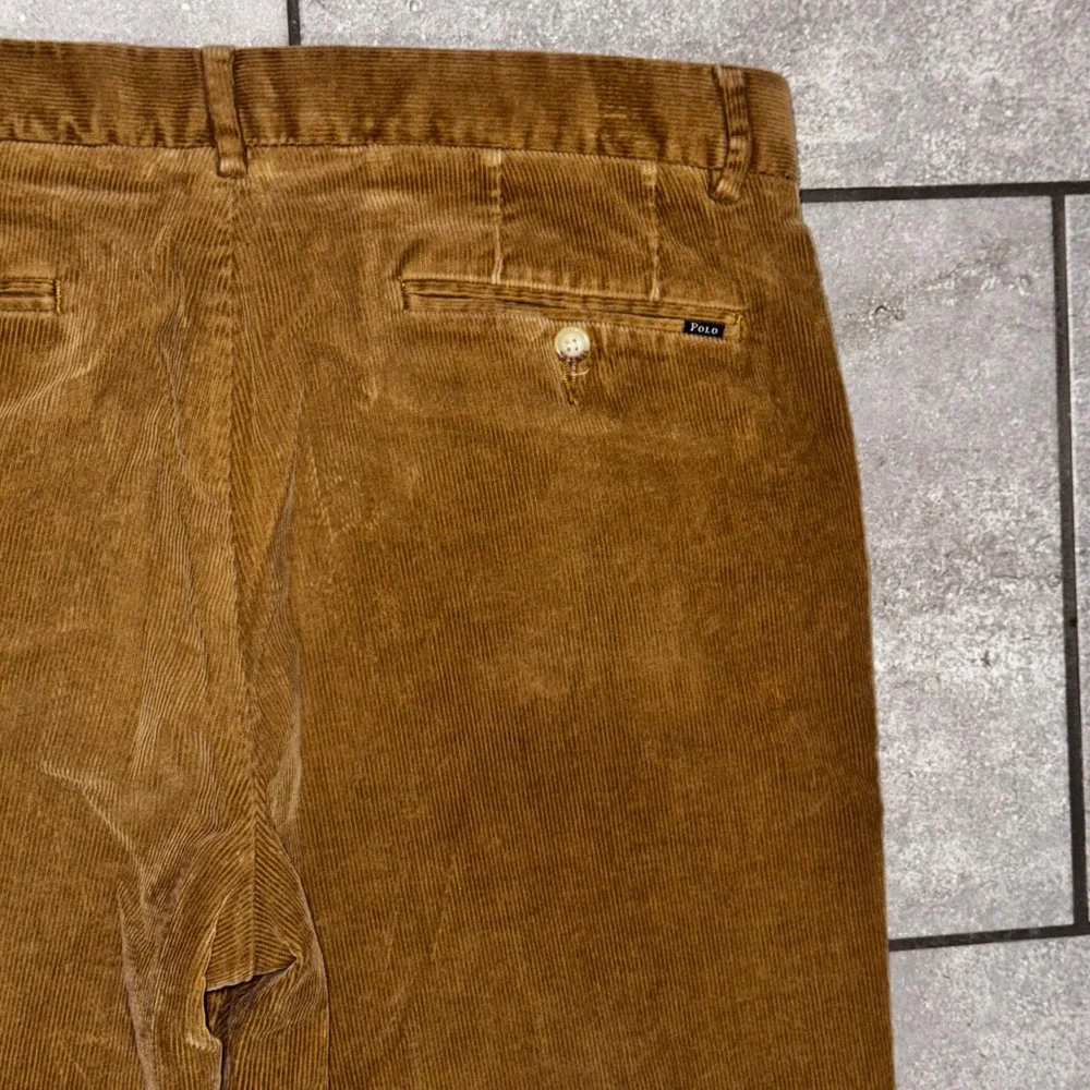 Polo Ralph Lauren Corduroy Pants Men 34/34‎ Brown Excellent Stretch Classic Fit